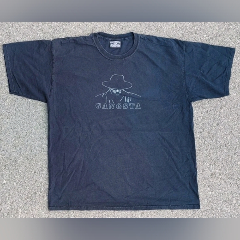 Y2K 2000s Jam Master Jay Run DMC Gangsta Steve & Barry's T-Shirt Size (XL)